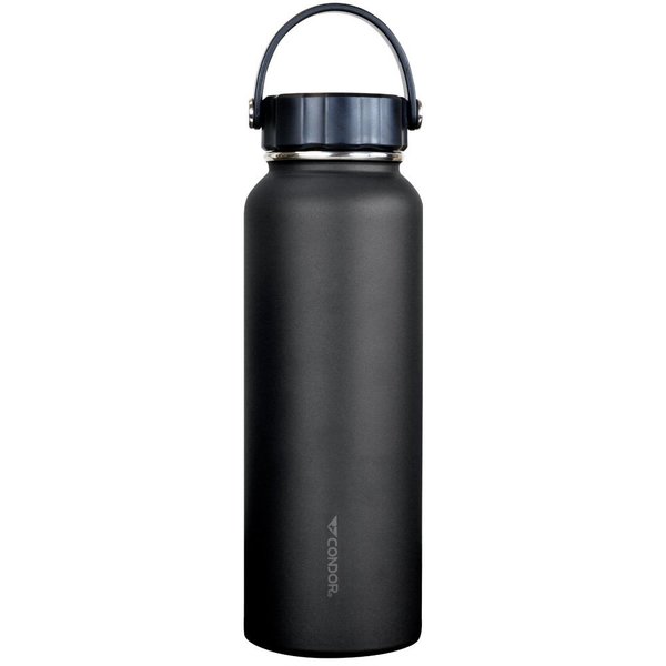 Condor Outdoor Products 40 OZ VACUUM SEALED THERMAL BOTTLE, BLACK 221266-002